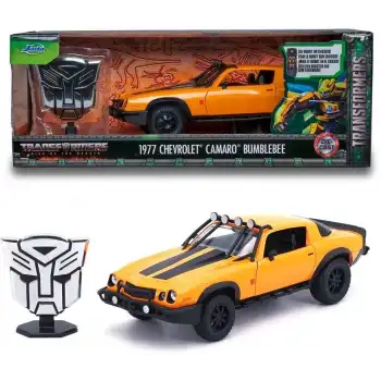 Jada Transformers 1977 Chevrolet Camaro Bumblebee Diecast Model Araba