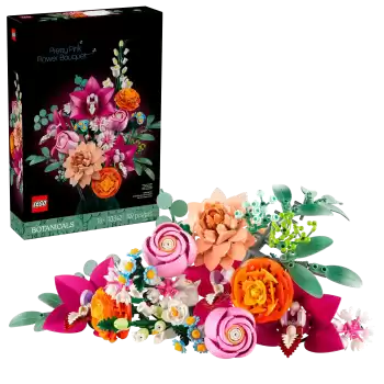 LEGO Botanicals Pembe Çiçek Buketi, 10342
