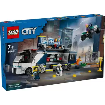 LEGO City Polis Mobil Suç Laboratuvarı Kamyonu, 60418