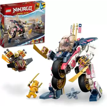 LEGO NINJAGO Soranın Dönüşen Robot Motosiklet Yarışçısı ,71792