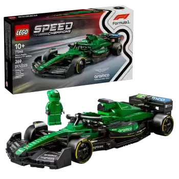 LEGO Speed Champions Aston Martin Aramco F1 AMR24 Yarış Arabası - 77245