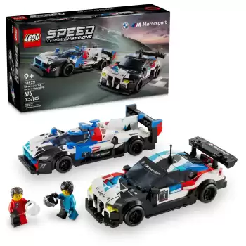 LEGO Speed Champions BMW M4 GT3 ve BMW M Hybrid V8 Yarış Arabaları - 76922