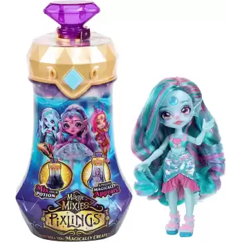 Magic Mixies Pixlings Tekli Sürpriz Paket S1 Blue W1- Deniz Kızı Marena