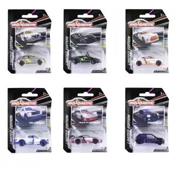 Majorette Limited Edition Series 10 - 6 Araçlık Toplu Set - 4034