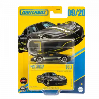 Matchbox Collectors 2025 – Premium 2015 Porsche 918 Spyder - GBJ48-JCL37
