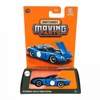 Matchbox Moving Part Bizzarini 5300 GT Corsa Revival - JBW98