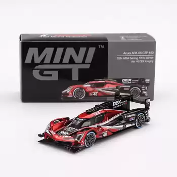 Mini GT 1/64 Acura ARX-06 GTP Wayne Taylor Racing with Andretti 2024 IMSA Sebring 12Hrs Winner MGT00837