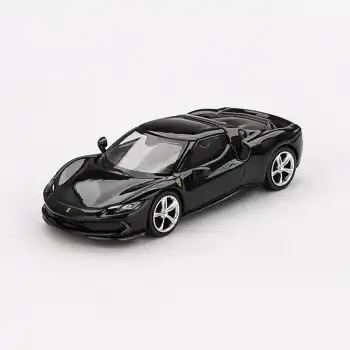 Mini GT 1/64 BBR: Ferrari 296 GTB Nero Daytona - BBRFER64003