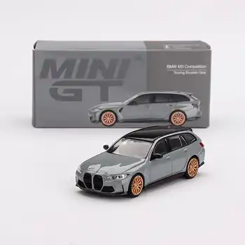 [Ön Satış ] Mini GT 1/64 BMW M3 Competition Touring Brooklyn Grey - MGT00864