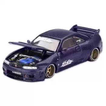 [Ön Satış ] Mini GT 1/64 KaidoHouse Nissan Skyline GT-R (R33) Active Carbon R V2 - KHMG163