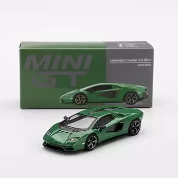 [Ön Satış ] Mini GT 1/64 Lamborghini Countach LPI 800-4 Verde Medio - MGT00976