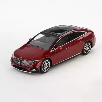 [Ön Satış ] Mini GT 1/64 Mercedes-Benz EQS 580 4MATIC Red Metallic - MGT00970