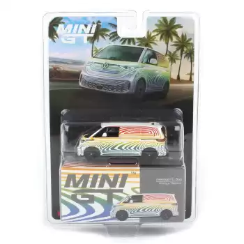 [Ön Satış] Mini GT 1/64 Volkswagen ID. Buzz Prototype Rainbow - MGT00899-BL