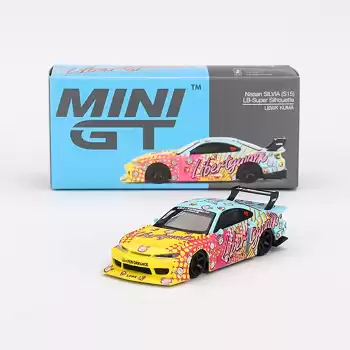 Mini GT Nissan LB-Super Silhouette S15 SILVIA LBWK KUMA - MGT00743