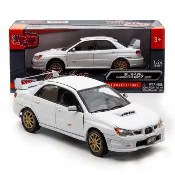 Motor Max 1:24 Subaru Impreza WRX STI Beyaz - 73330