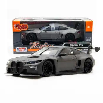 Motor Max 1:24 BMW M4 GT3 Diecast Model Araba Siyah - 79390