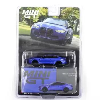 [Ön Satış] Mini GT 1/64 BMW M4 Competition (G82) Portimao Blue - MGT00845-BL