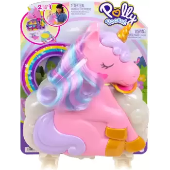 Polly Pocket Tek Boynuzlu Atın Gökkuşağı Salonu, HKV51