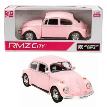 RMZ City Pembe Serisi Die Cast Model Araba 1:32 - Volkswagen Beetle