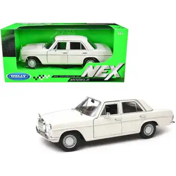 Welly 1:24 Mercedes-Benz 220 Diecast Model Araba Beyaz - 24091W