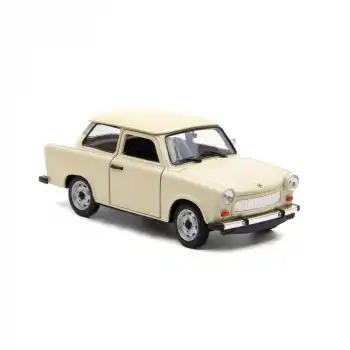 Welly 1:24 Traban 601 Diecast Model Araba Krem - 24037W