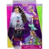 Barbie Extra Renkli Elbiseli Bebek ve Hayvan Arkadaşı Timsah (GYJ78)