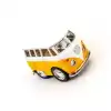 Die Cast Metal Volkswagen Little Van Oyuncak Minübüs 4.5 CM - Metalik Renk