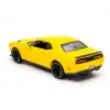 Motor Max 1:24 2018 Dodge Challenger SRT Hellcat Widebody Die-Cast Sarı Model Araba - 79350