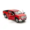 Motor Max 1:27 2019 GMC Sierra 1500 SLT Crew Cab Diecast Model Araba Kırmızı - 79361