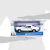 Maisto 1:18 1968 Ford Mustang GT Cobra Jet Diecast Model Araba Beyaz - 31167