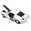 Maisto 1:18 1968 Ford Mustang GT Cobra Jet Diecast Model Araba Beyaz - 31167