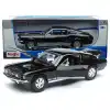 Maisto 1:18 1967 Ford Mustang GTA Fastback Diecast Model Araba Siyah - 31166