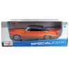 Maisto 1:18 1965 Pontiac GTO Diecast Model Araba Metalik Turuncu - 31885
