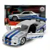 Jada 1:32 Fast & Furious Brians Nissan Skyline GT-R (R34) - Gümüş/Mavi - 24075