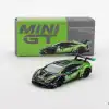 Mini GT 1/64 Lamborghini Huracán GT3 EVO2 #78 Forte Racing 2024 IMSA Daytona 24 Hrs - MGT01062