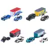 Majorette Racing Deluxe Trailer 4lü Metal Model Araba Seti