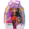 Barbie Extra Minis, Alev Desenli Elbise ve Moto Ceket , HKP88