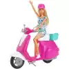 Barbie Bebek ve Eğlenceli Scooterı , GBK85