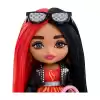 Barbie Extra Minis, Alev Desenli Elbise ve Moto Ceket , HKP88