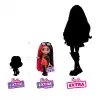 Barbie Extra Minis, Alev Desenli Elbise ve Moto Ceket , HKP88