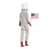 Barbie Astronot 60. Yıl Dönümü Nostaljik Bebek JBJ48