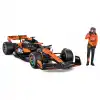 Bburago 1:24 Mc Laren MCL38 Miami Grand Prix 2024 Oscar Piastri Sürücülü - 28040