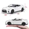 Bburago 1:24 2017 Nissan GT-R Diecast Model Araba Beyaz - 21082