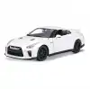 Bburago 1:24 2017 Nissan GT-R Diecast Model Araba Beyaz - 21082
