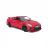 Bburago 1:24 2017 Nissan GT-R Diecast Model Araba Kırmızı - 21082