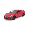 Bburago 1:24 2017 Nissan GT-R Diecast Model Araba Kırmızı - 21082
