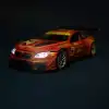 CCA 1:24 BMW M6 GT3 Diecast Model Araba Kırmızı - 68278AR