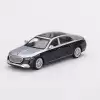 MINI GT: 1/64 Mercedes-Maybach S680 Cirrus Silver - Nautical Blue Metallic - 516
