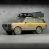 Mini GT 1/64 Range Rover 1982 Camel Trophy Papua New Guinea Set MGTS0006