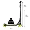 Cool Wheels 5+ Yaş Neon Işıklı İki Tekerlekli Çocuk Scooter, FR58956